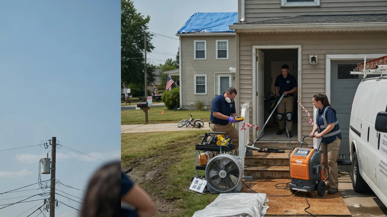 Water Damage Repair in Linden, PA near me
